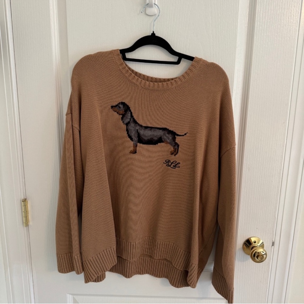 NWOT Ralph Lauren Dachshund/ weiner dog sweater